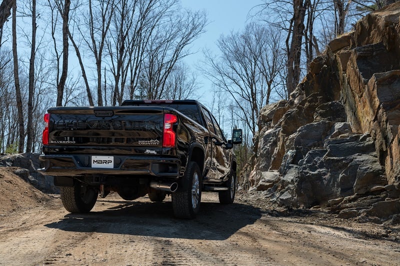 MBRP 4" DPF-Back Armor Lite Single Exhaust System 20-25 GM 6.6L Duramax L5P - Image 3